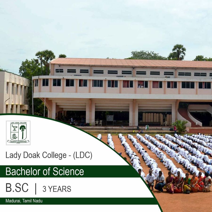 Bachelor of Science [B.Sc](Information Technology) at Lady Doak College , Madurai